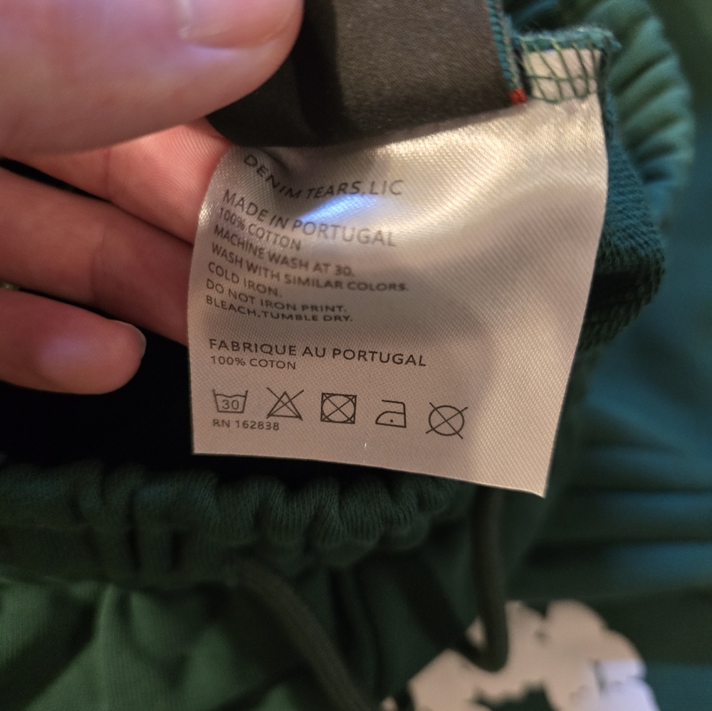 Denim tears sweatpants green - Picture 4 of 4